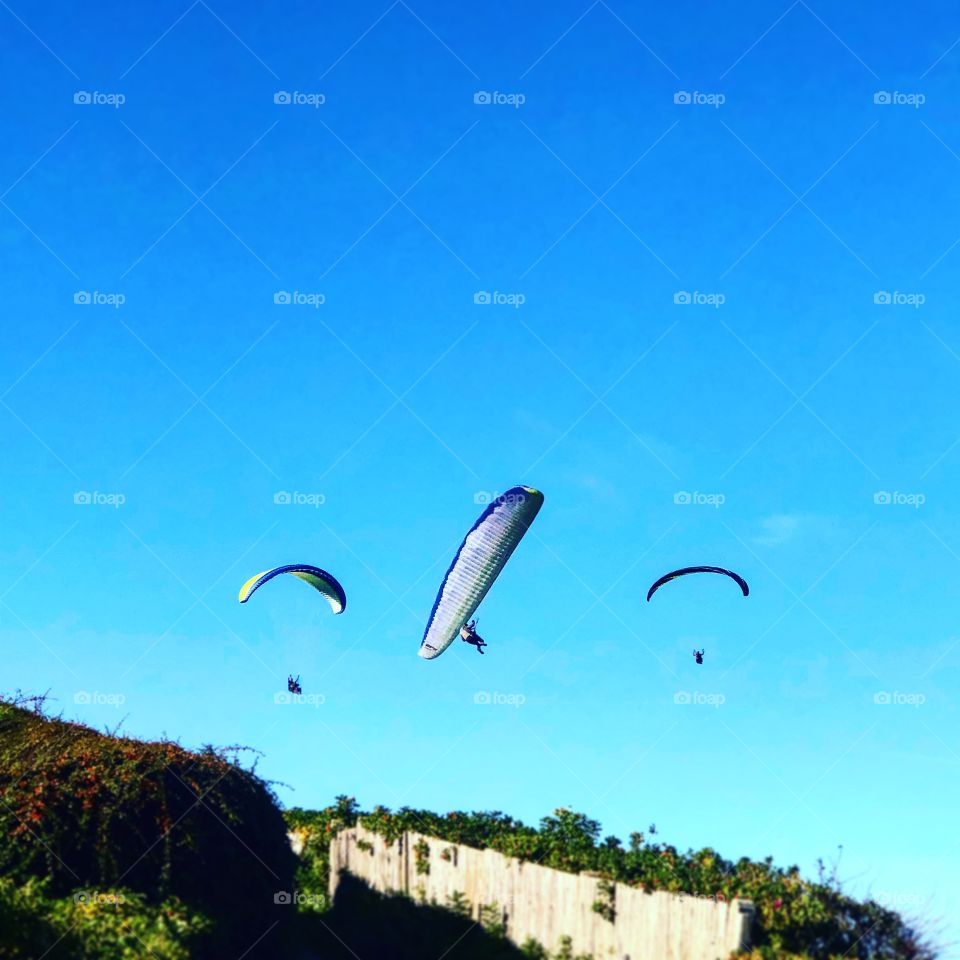 Paraglide Dating in the air 