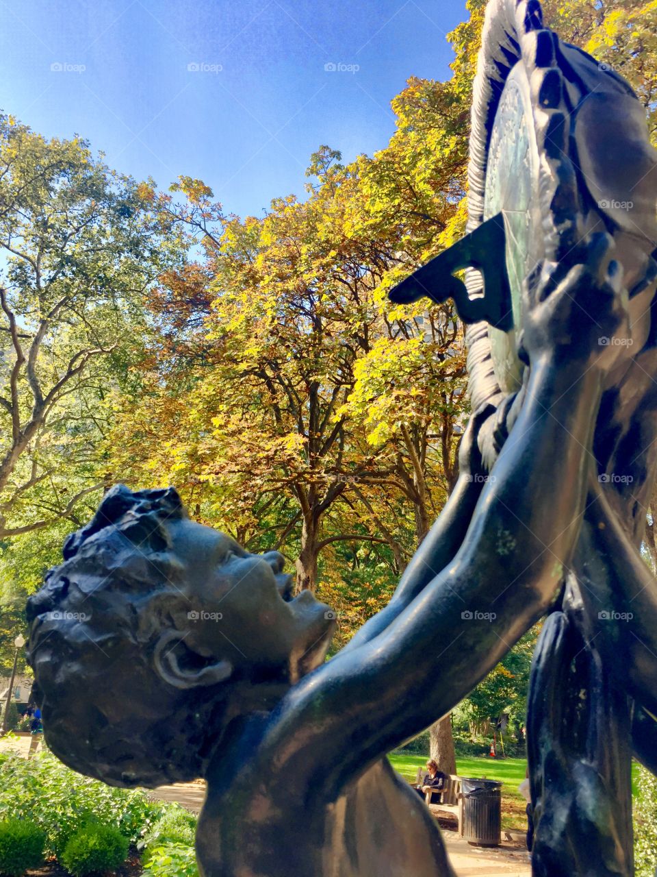 Friendship Abides sculpture, Rittenhouse Square Park