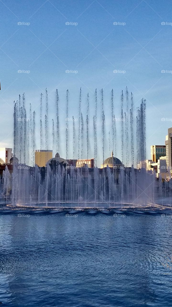 Las Vegas fountain show