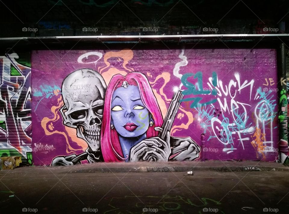 Graffiti, Leake Street, London