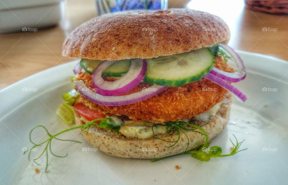 fishburger. fishburger 