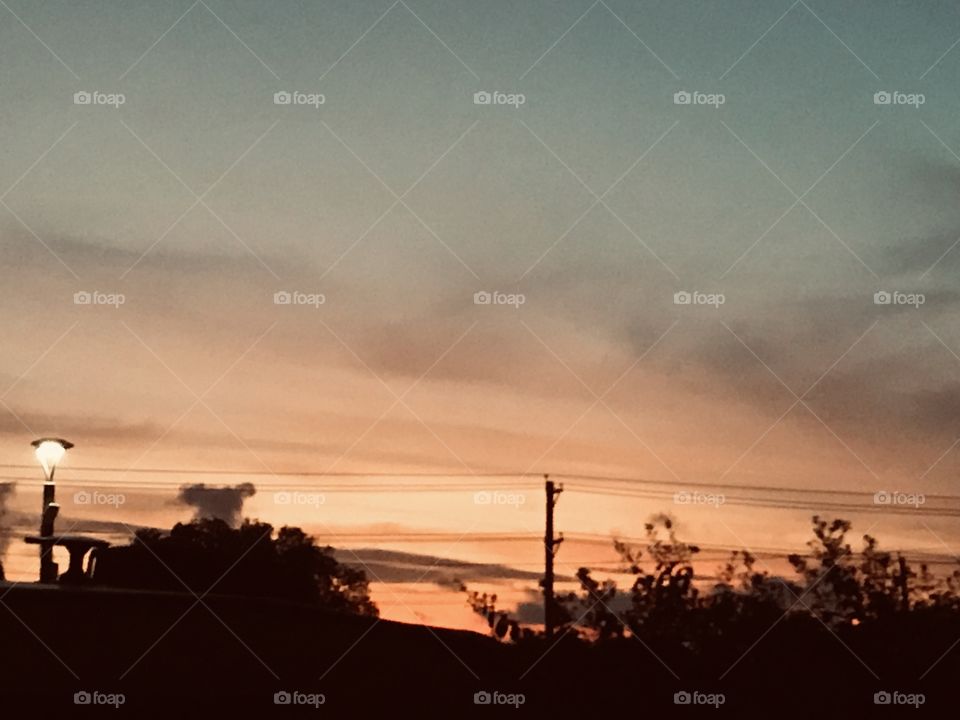 Early Early in the Am just after Crack of Dawn the Horizon Offshore is Blazing ready for a Beautiful day. 