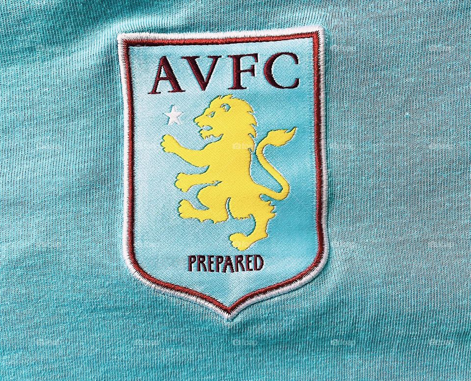 Close up of logo Aston Villa FC