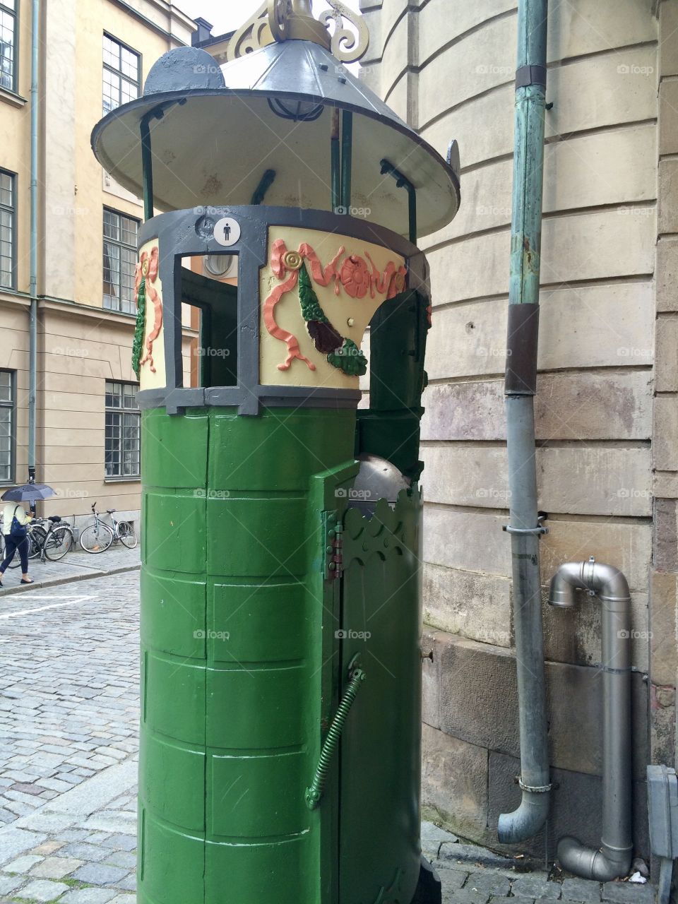 Urinal in Stockholm 
