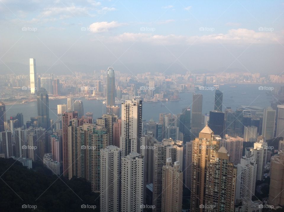 HK. Victoria's Peak in Hong Kong