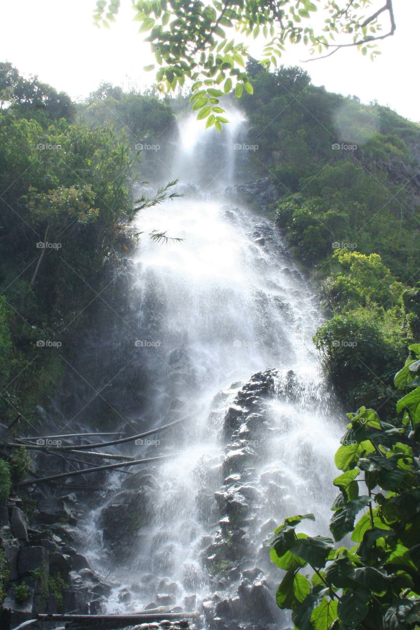 Waterfalls in Banos Ecuador