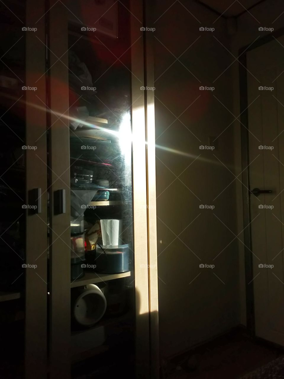 Reflection of the sun