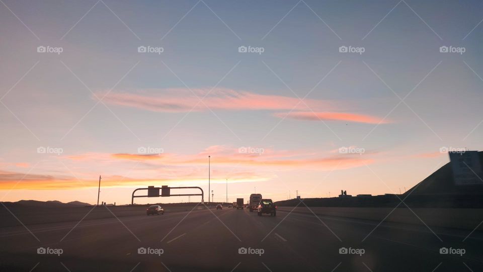 sunset and evening series