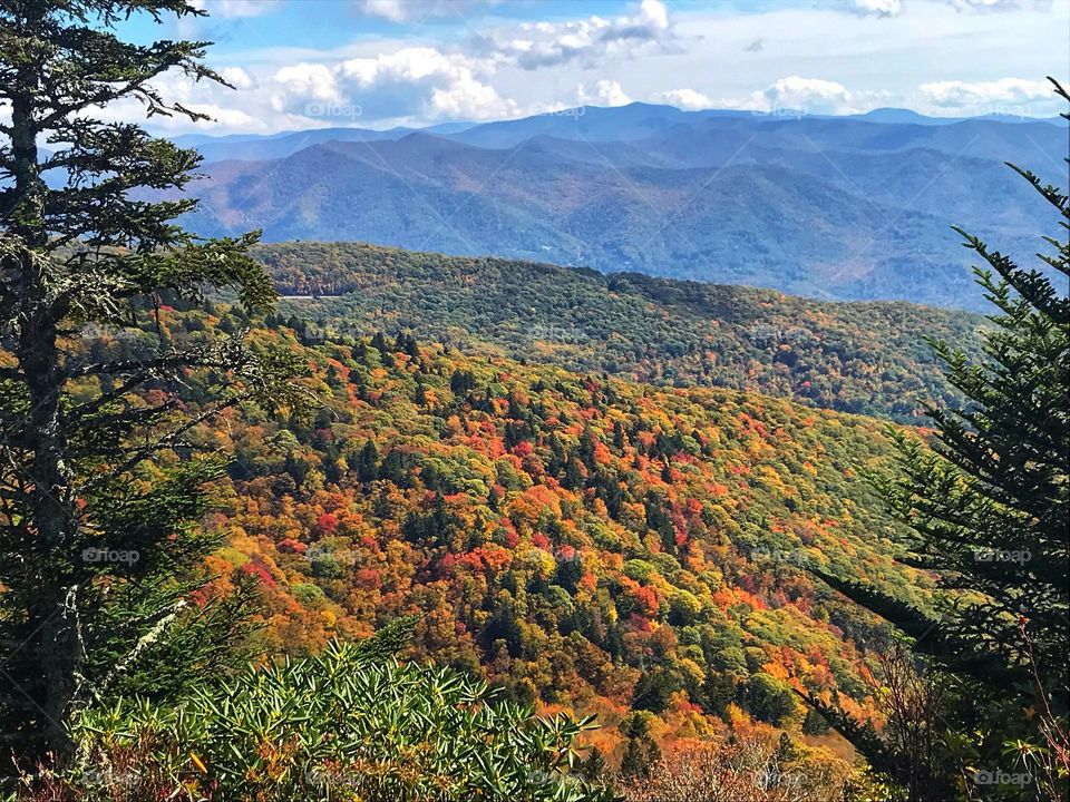 Riding the Blue Ridge Parkway