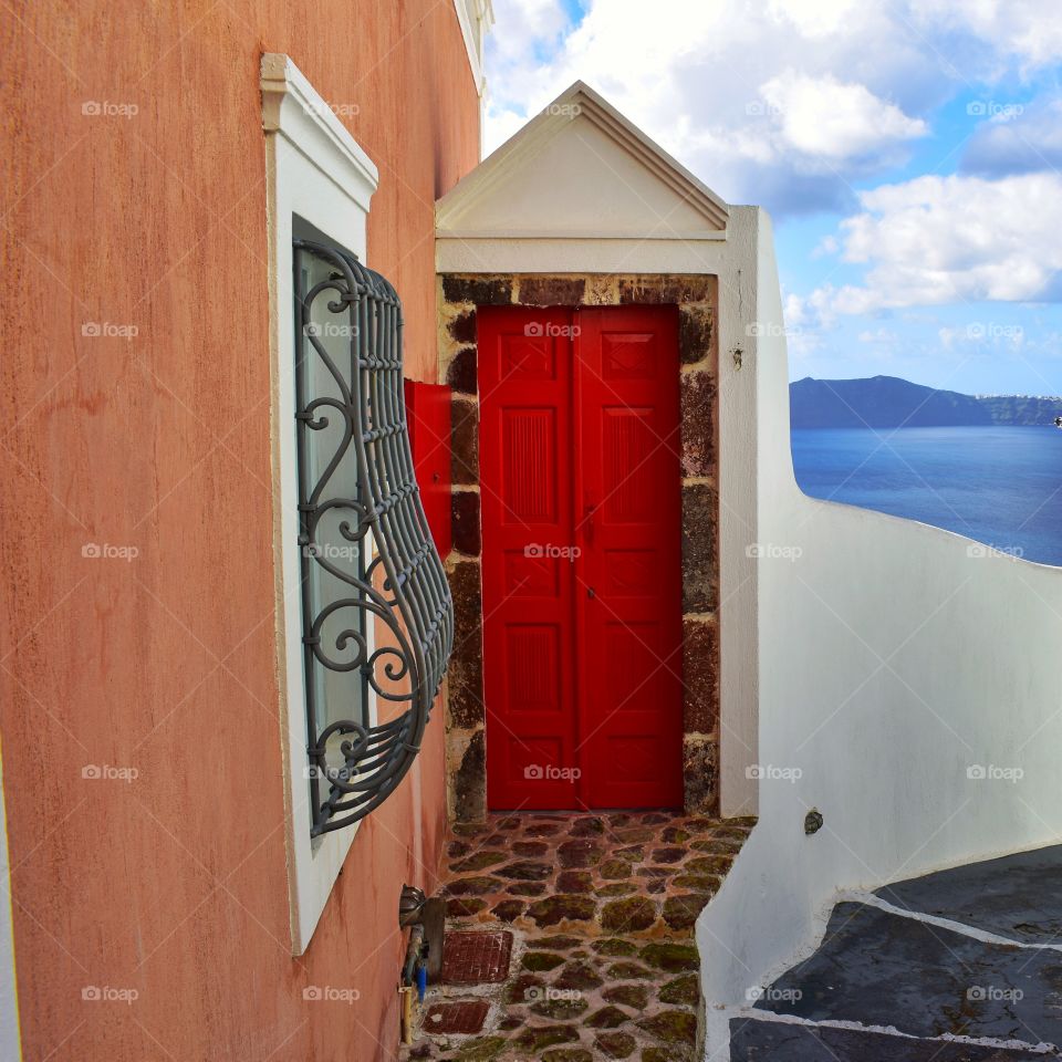 pictures in Santorini