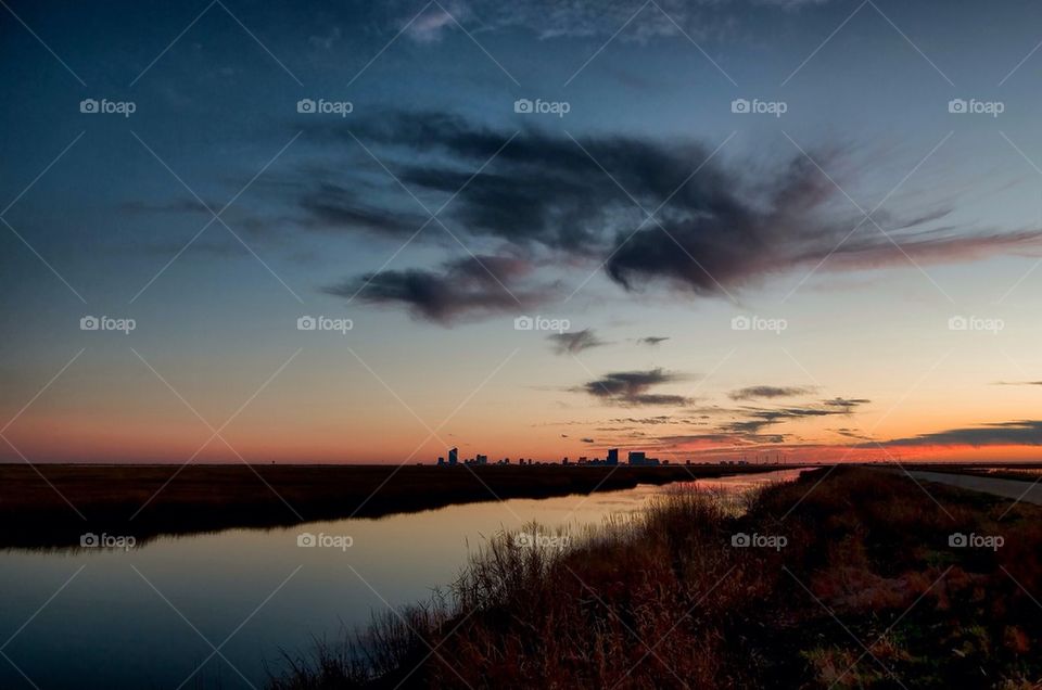 Atlantic city skyline #1
