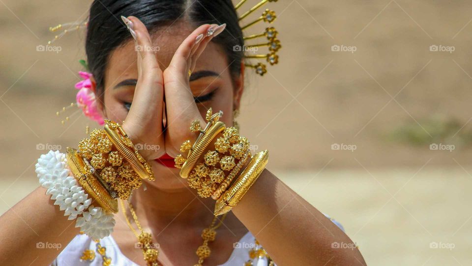 Asian Flower Dance