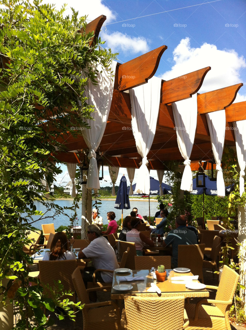 ocean outdoors food restaurant by axiology