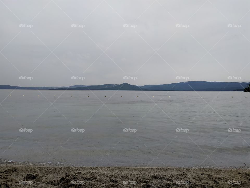 Turgoyak lake