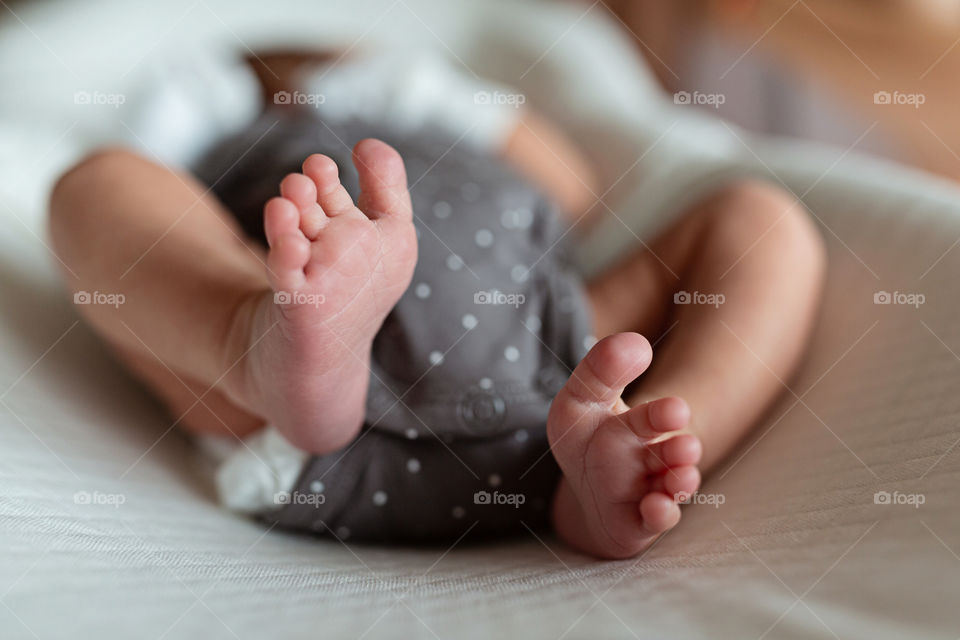 Newborn feet