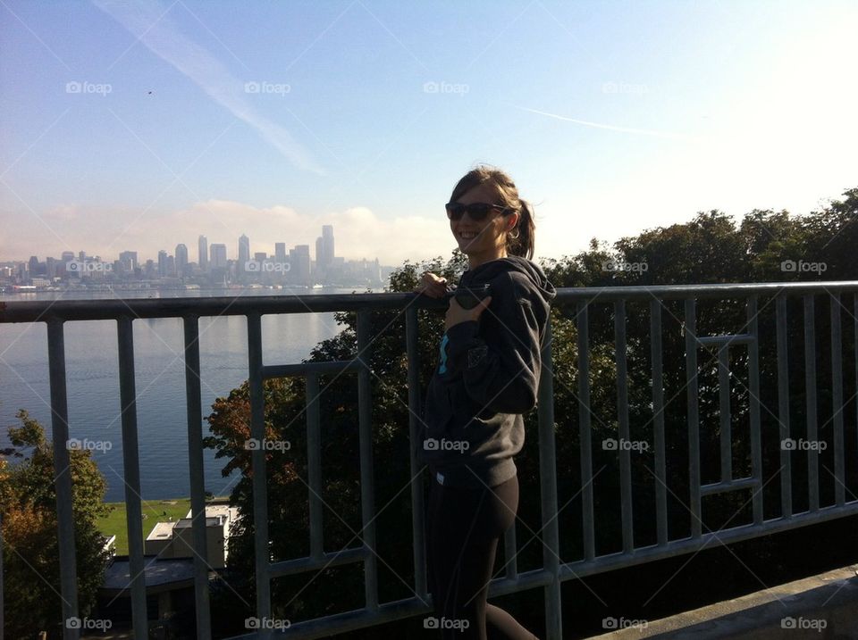 Morning walk on Alki