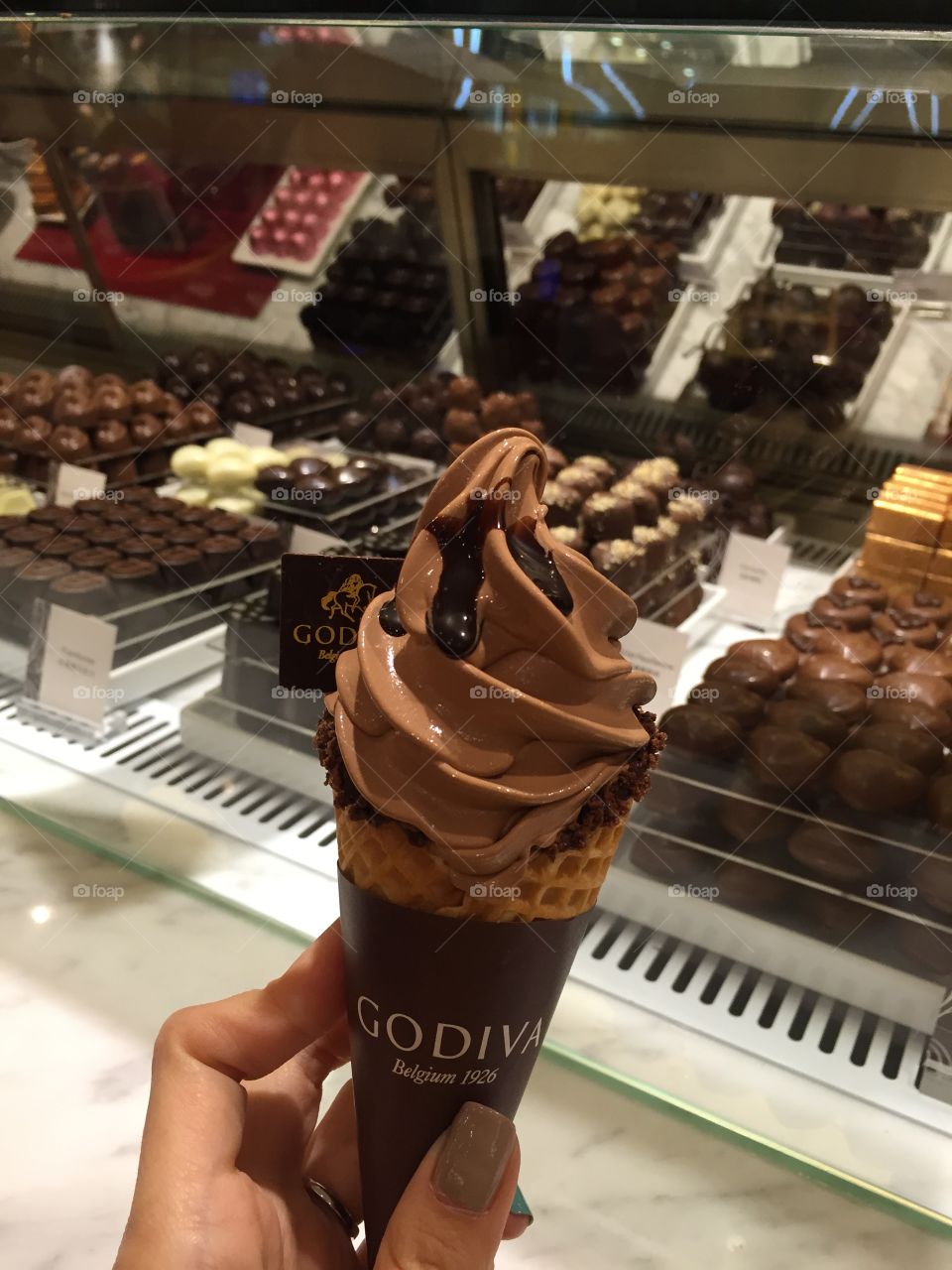 Godiva ice cream