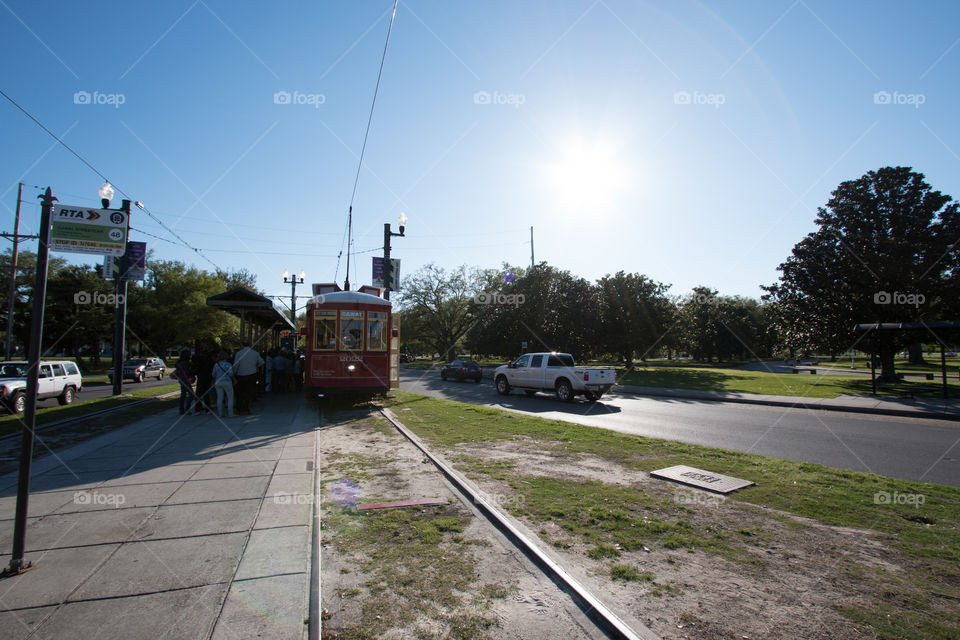 Cable car railway 