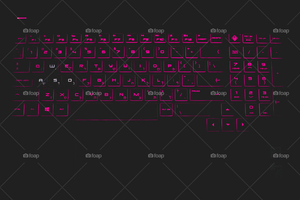 pink keyboard