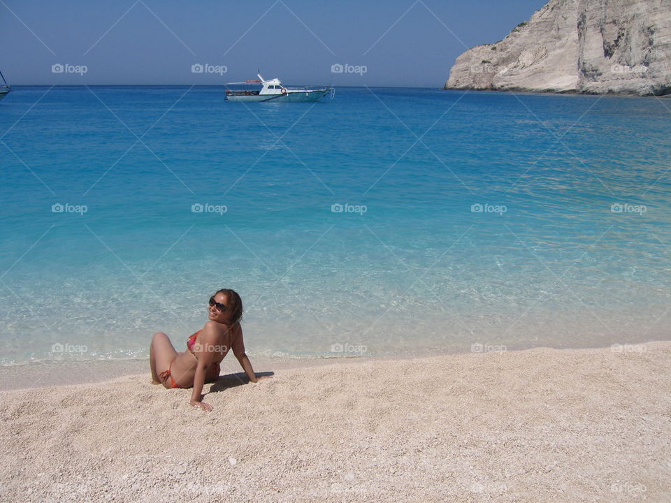 girl on the beach