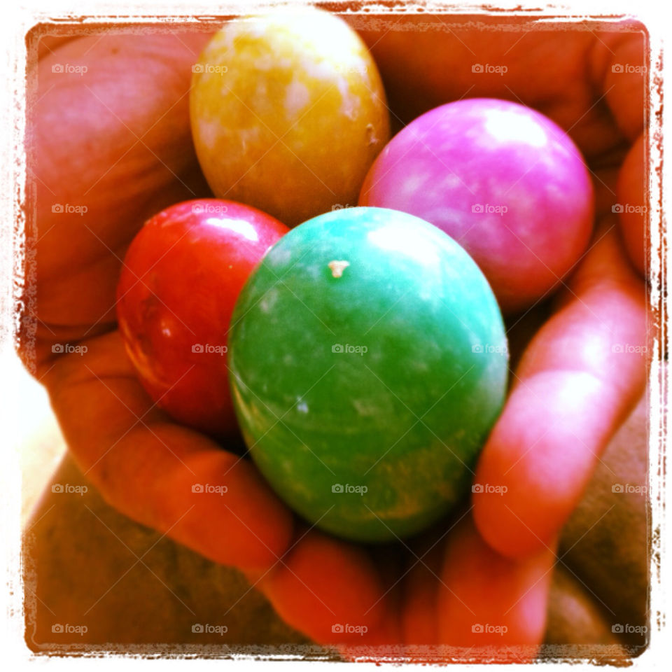 color hands egg easter eggs by sommar06