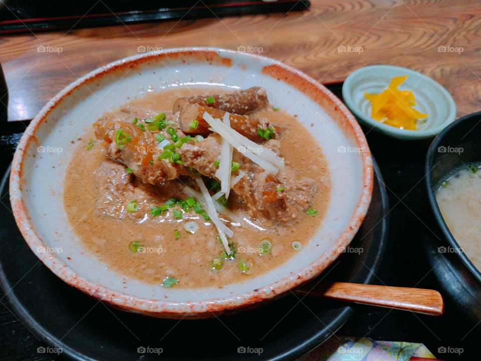 Simmered pork