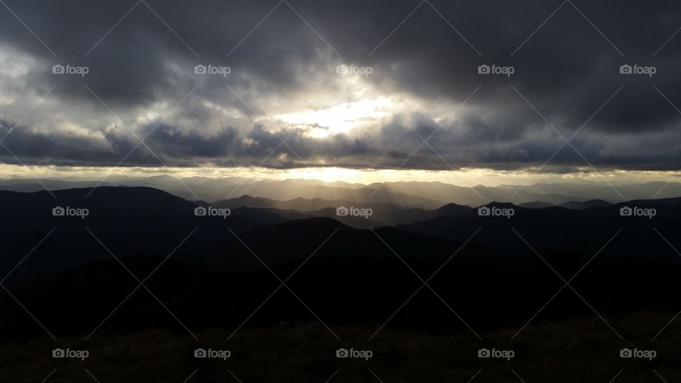 Blue ridge mountains