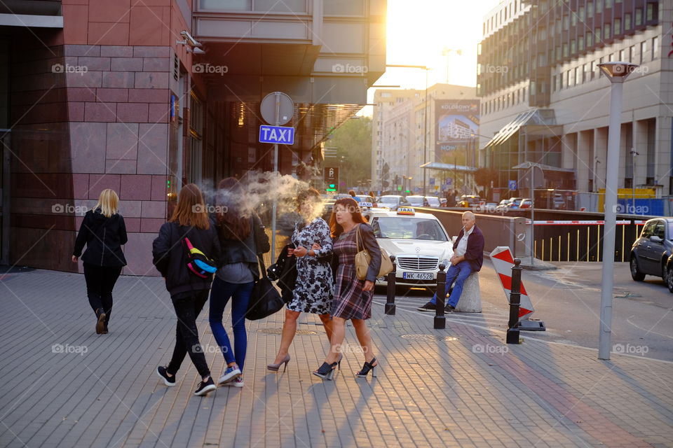 People, City, Street, Woman, Road