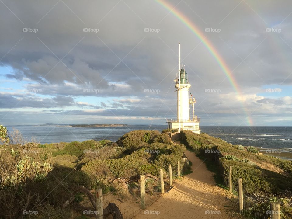 Lighthouse Rainbow 