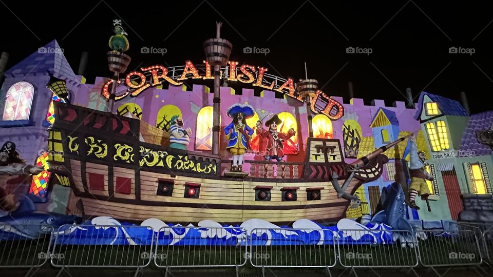 A view of Blackpool illumination