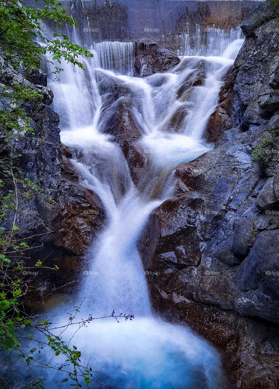 I love playing with shutter speed. It gives me the opportunity to paint something like this. Waterfalls at Enipeas Canyon, at Mount Olympus.