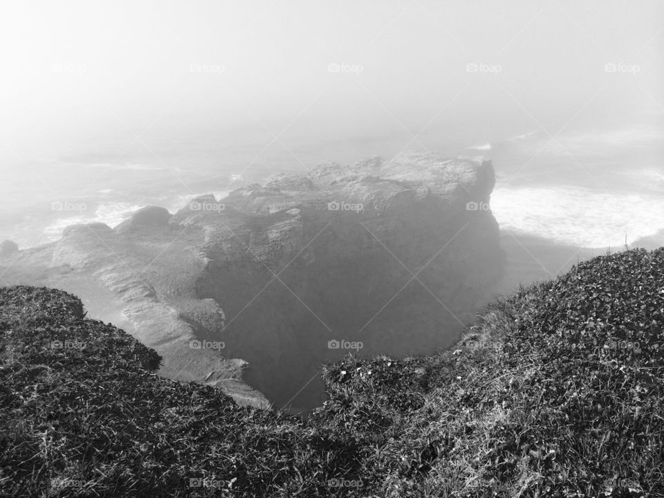 Landscape, No Person, Fog, Water, Sea