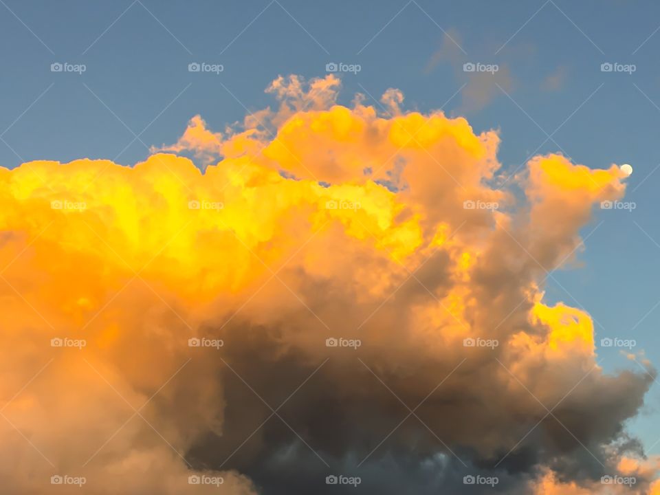 Orange Cloud 