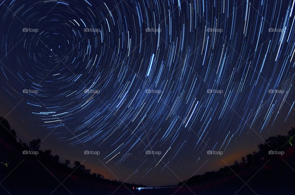 Star trails