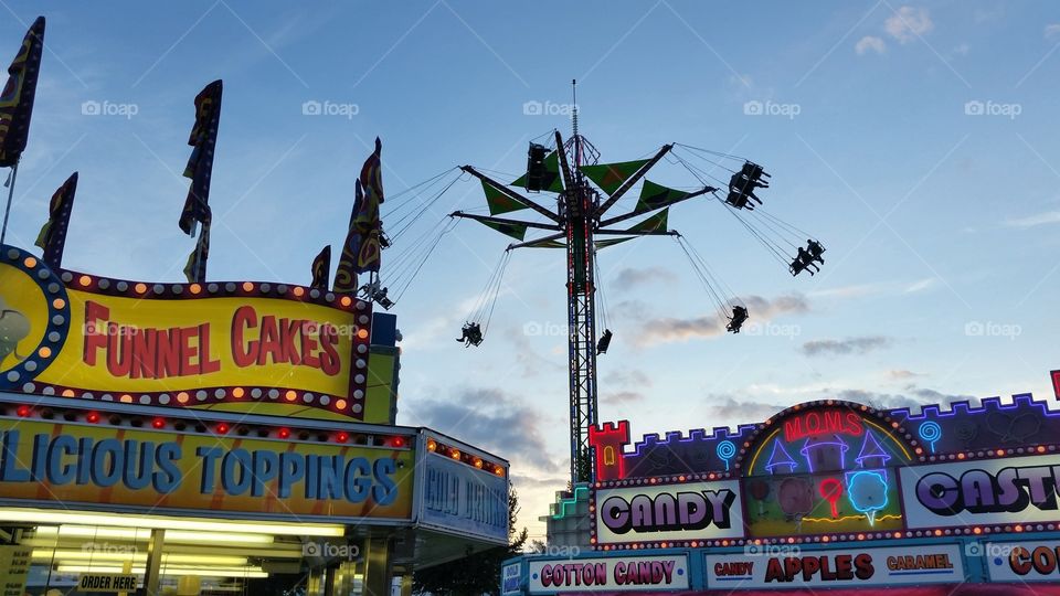 The Carnival at Dusk. White Center, WA. July 2015