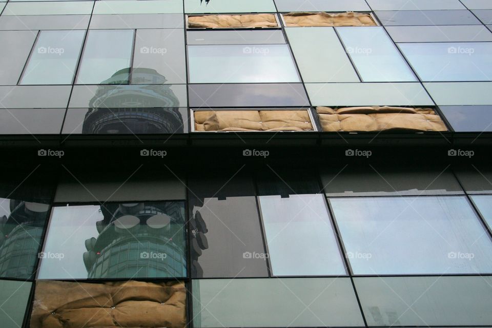 BT Tower Reflection , London - Scavenger hunt