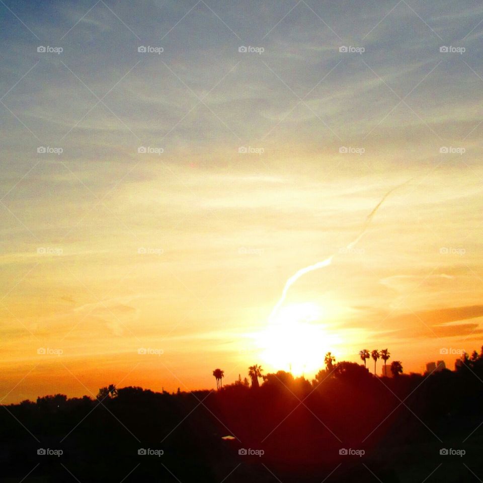 Sunset, Landscape, Dawn, Evening, Sun