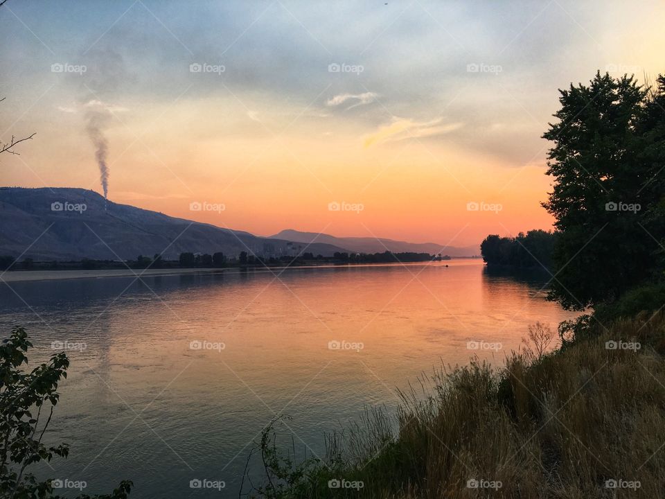 Kamloops sunset 