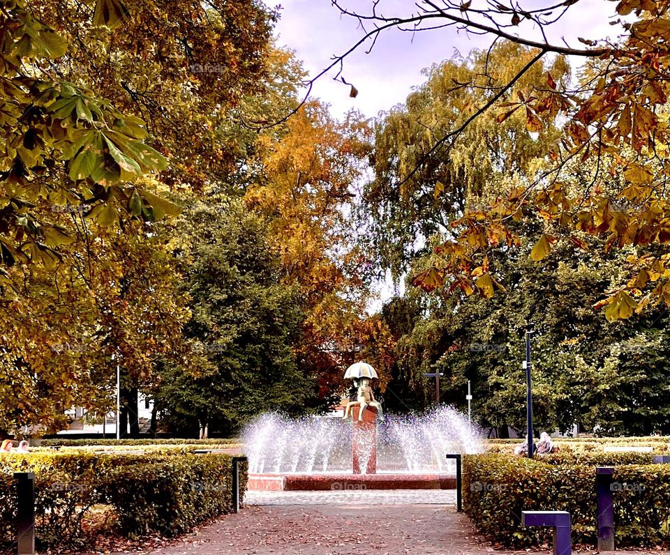 Autumn in Tallin, Estonia