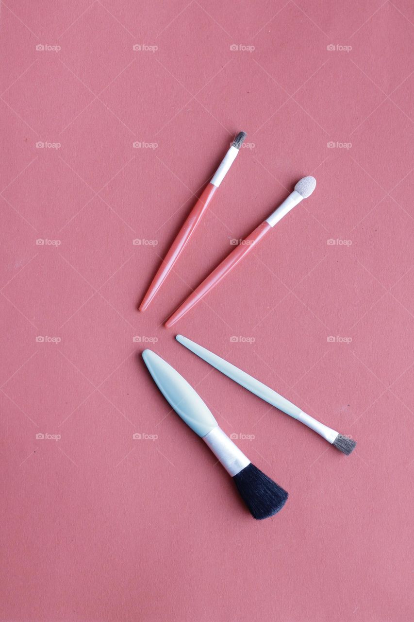 Set of brushes for make up