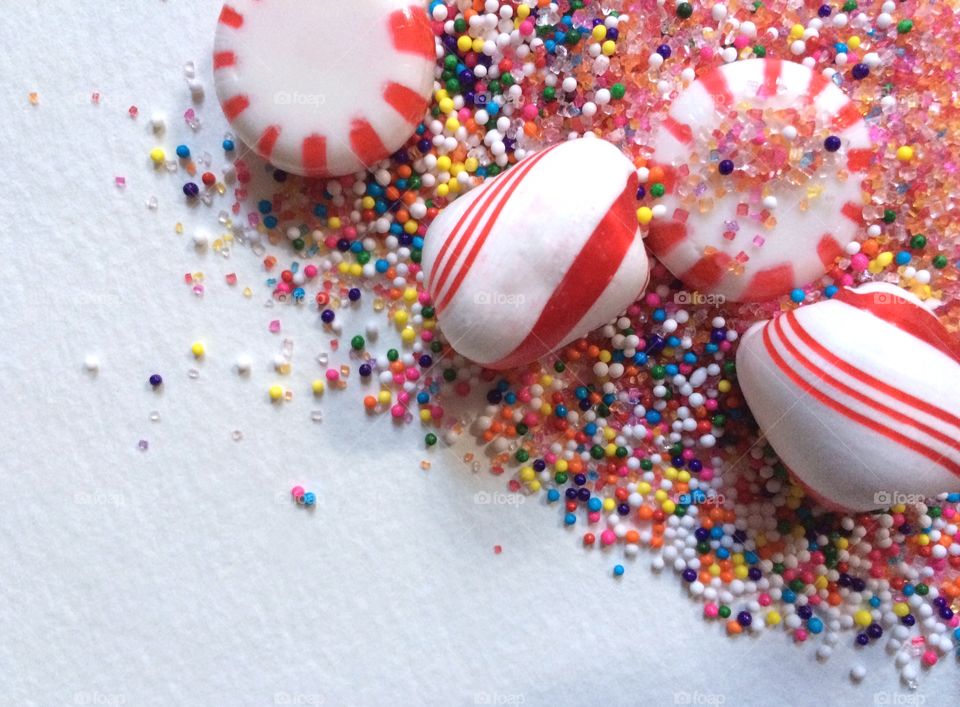 Holiday candies & sugar sprinkles