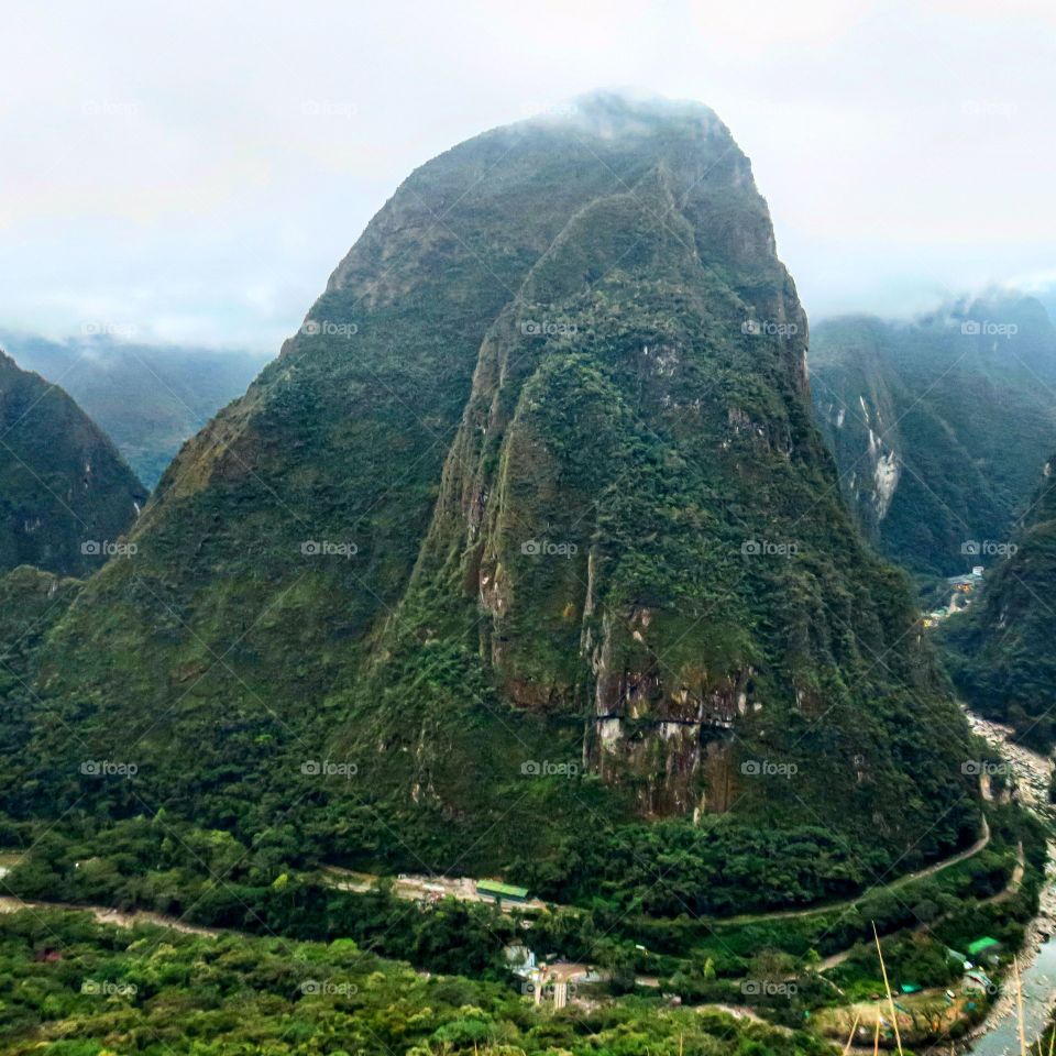 Climbing Machu Picchu
