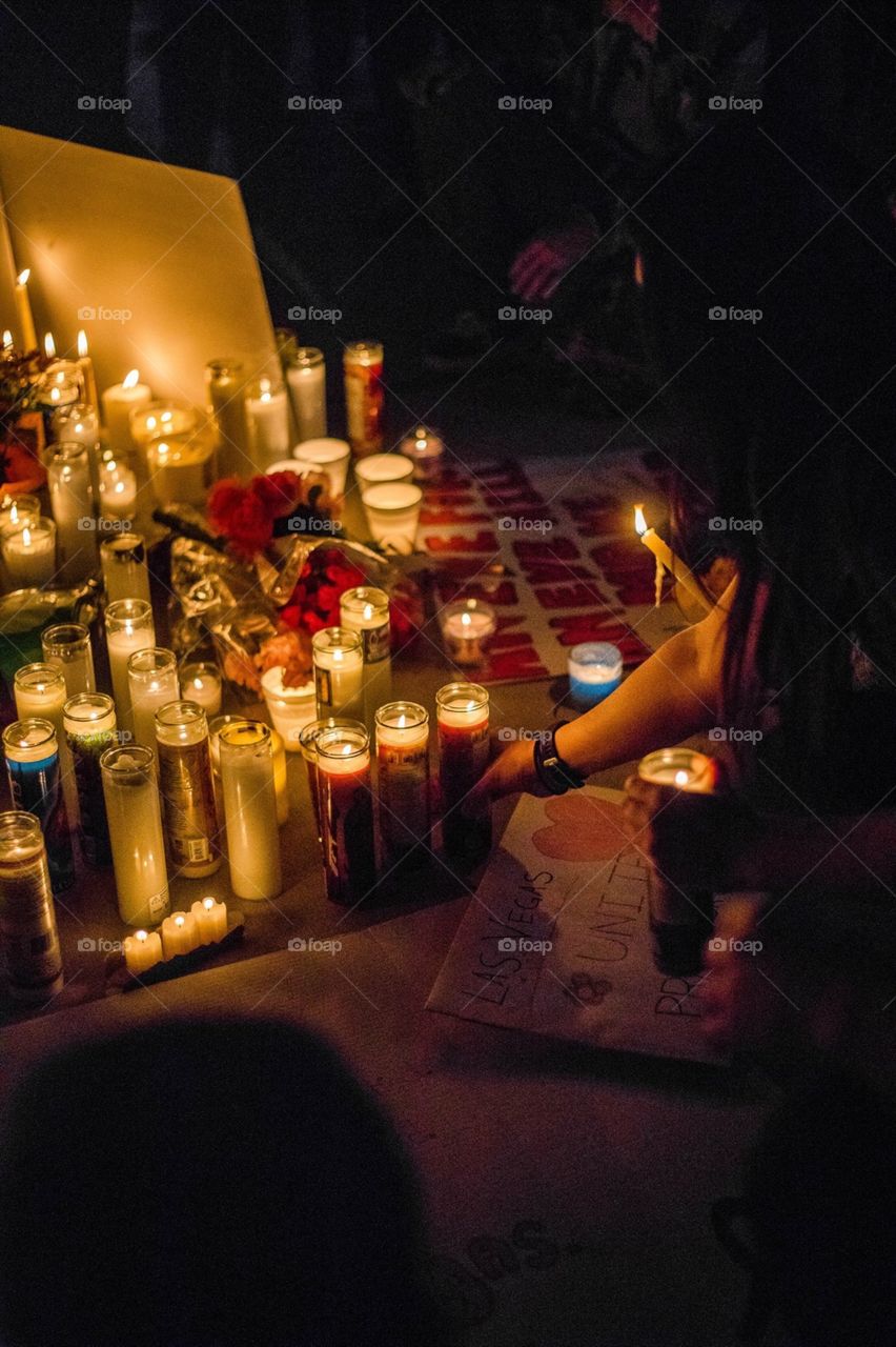 Candlelight Vigil Las Vegas 