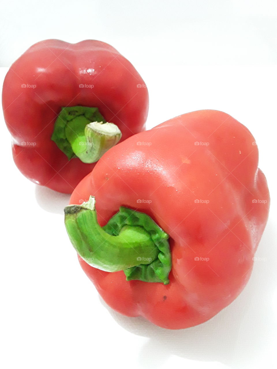 two red peppers