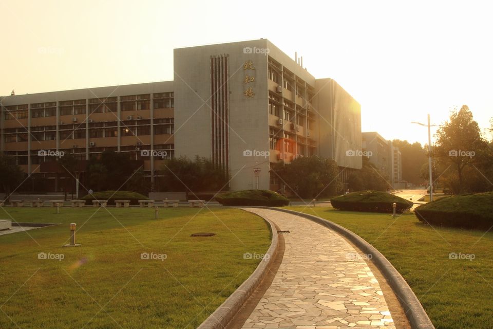 A University Building in China