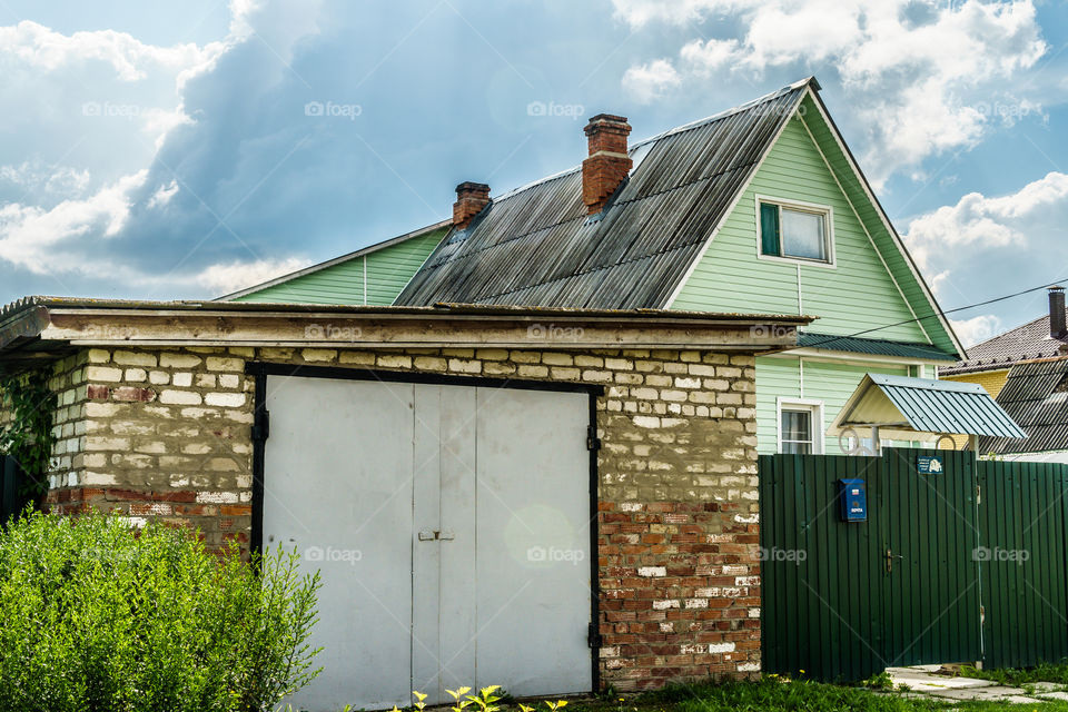 Rural house in the countryside