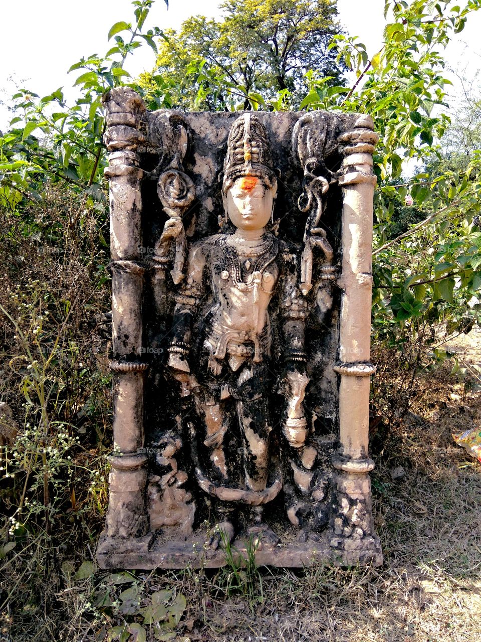 ancient statue