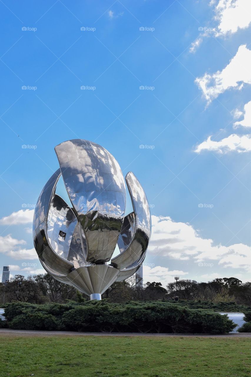 Floralis genérica Buenos Aires Argentina