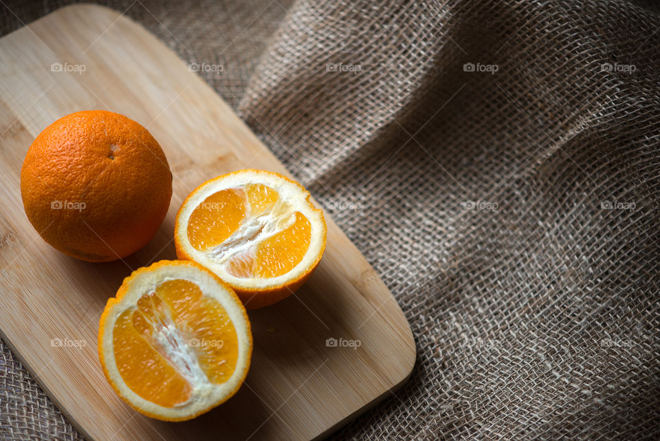 Orange fruits