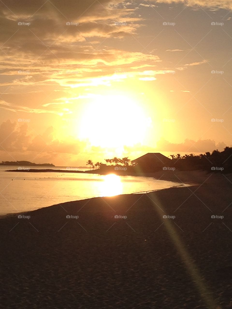 Sunrise . Nassau beach sunrise